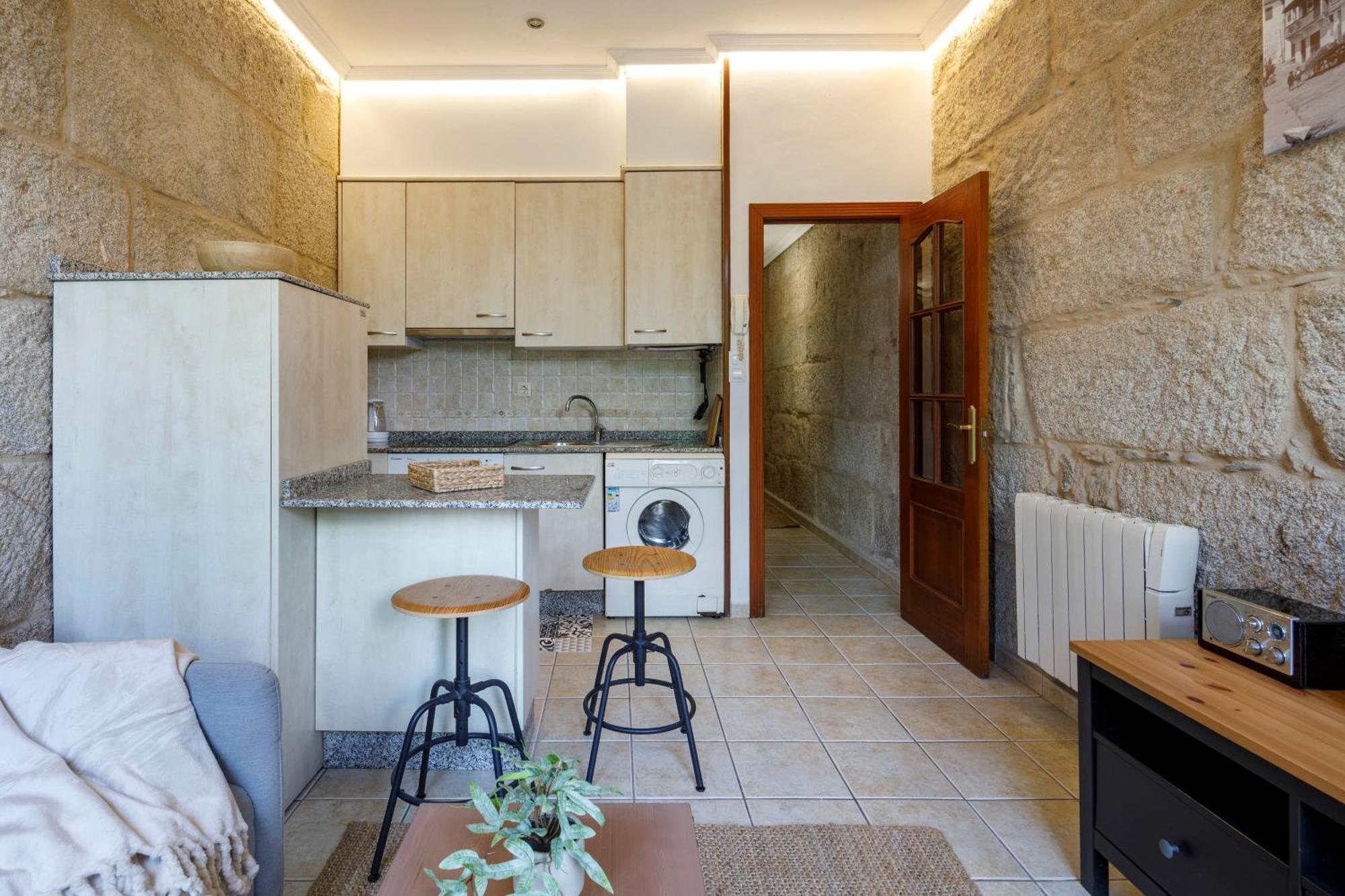 Con Encanto En El Casco Antiguo By Cabana Rentals Vigo Exterior foto